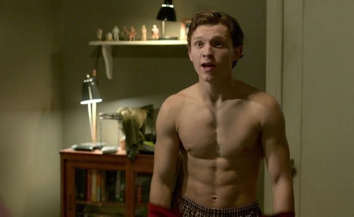 Tom Holland is Hot in the New Spider-Man Trailer.