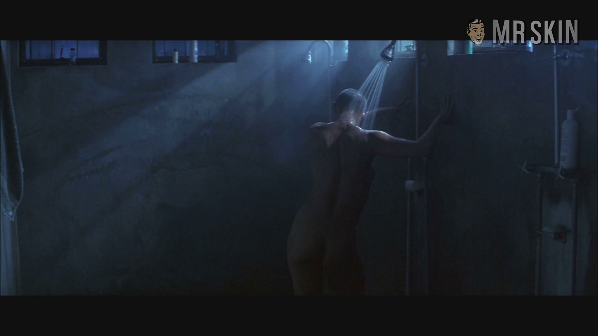 Demi sure looks naked during a dark shower scene, but she only serves up th...